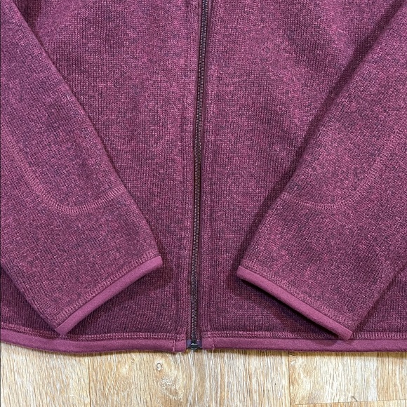 Patagonia Better Sweater Full Zip Fleece Jacket Plum Women's Large L Like New - Picture 7 of 15
